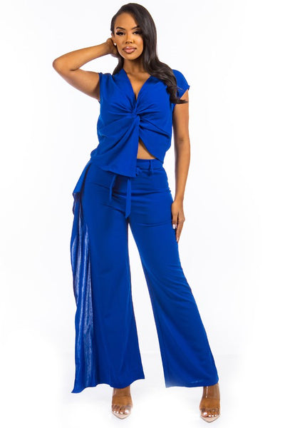 ALL YOURS SEXY TWO PIECE PANT SET
