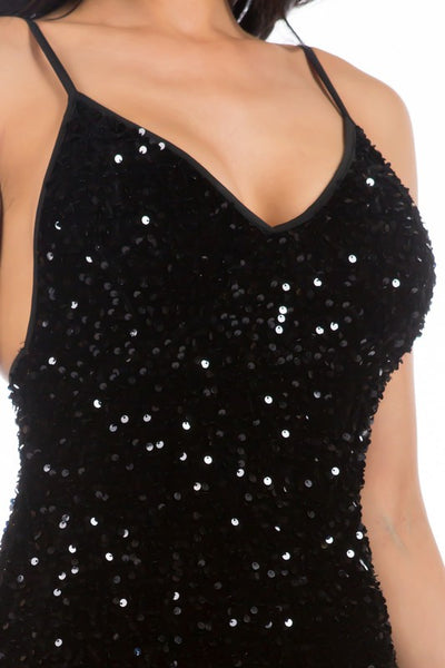 SEXY SEQUIN PARTY  DRESS