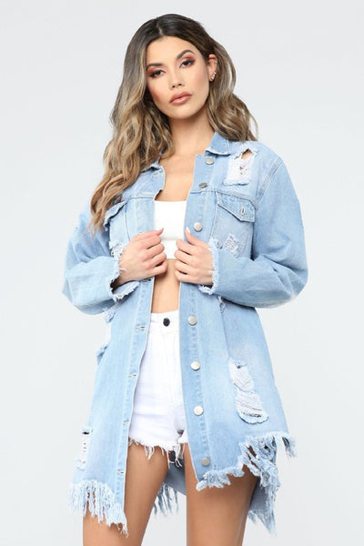 De-Stress Me DENIM JACKET