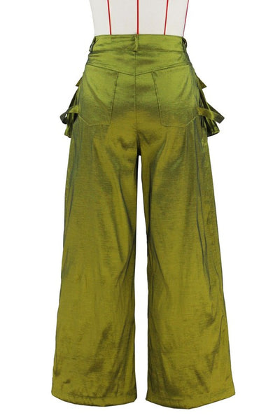 WANNABE WIDE-LEG CARGO PALAZZO PANTS