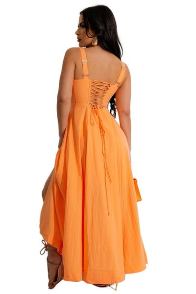 DREW LONG MAXI DRESS (GREEN)