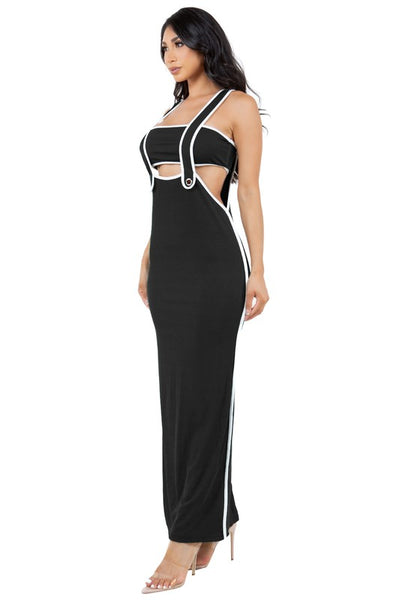 STRAPPED SUMMER DRESS SET