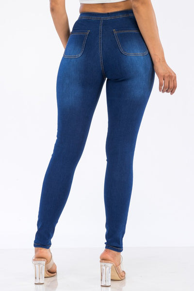 Classic Girl High Waist Super Stretchy Jeans