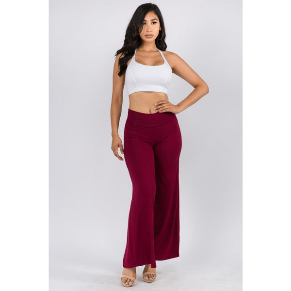 Werk Wide Leg High Waist Pants