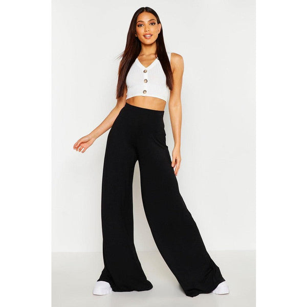 Werk Wide Leg High Waist Pants