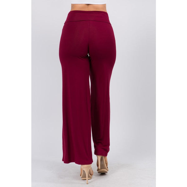Werk Wide Leg High Waist Pants