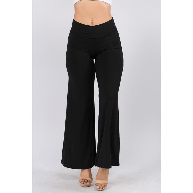 Werk Wide Leg High Waist Pants