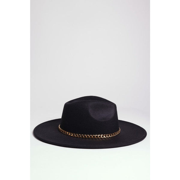 FASHIONISTA CHAIN FEDORA