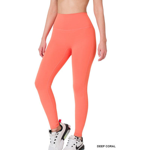 ATHLETIC HIGH WAISTED FULL LENGTH LEGGINGS