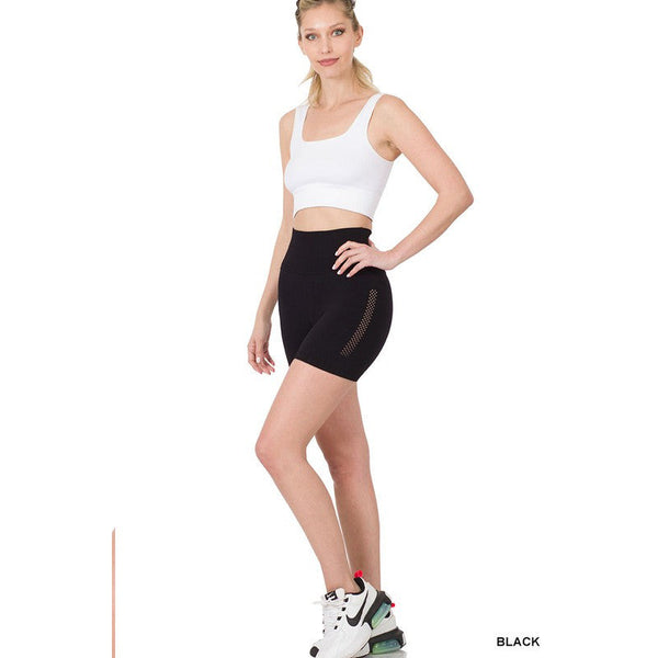 SEAMLESS HIGH WAISTED SHORTS