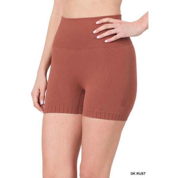 SEAMLESS HIGH WAISTED SHORTS