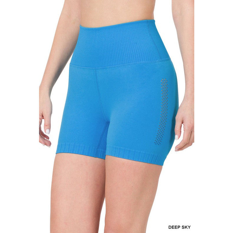 SEAMLESS HIGH WAISTED SHORTS