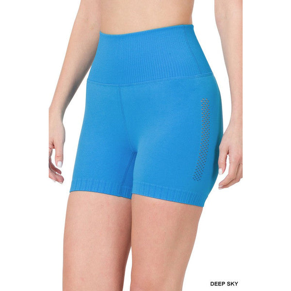 SEAMLESS HIGH WAISTED SHORTS
