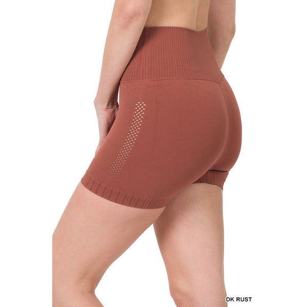 SEAMLESS HIGH WAISTED SHORTS