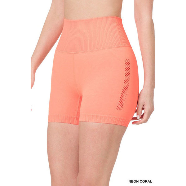 SEAMLESS HIGH WAISTED SHORTS