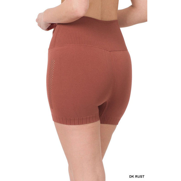 SEAMLESS HIGH WAISTED SHORTS