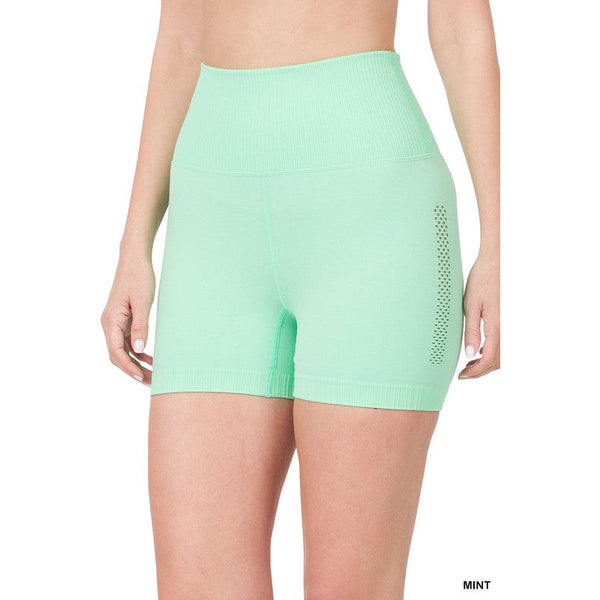 SEAMLESS HIGH WAISTED SHORTS