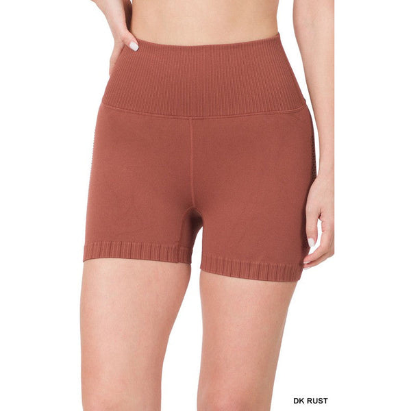 SEAMLESS HIGH WAISTED SHORTS