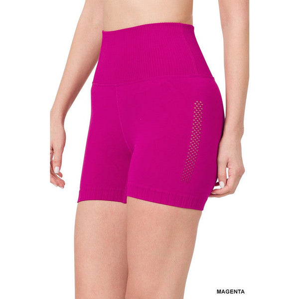 SEAMLESS HIGH WAISTED SHORTS