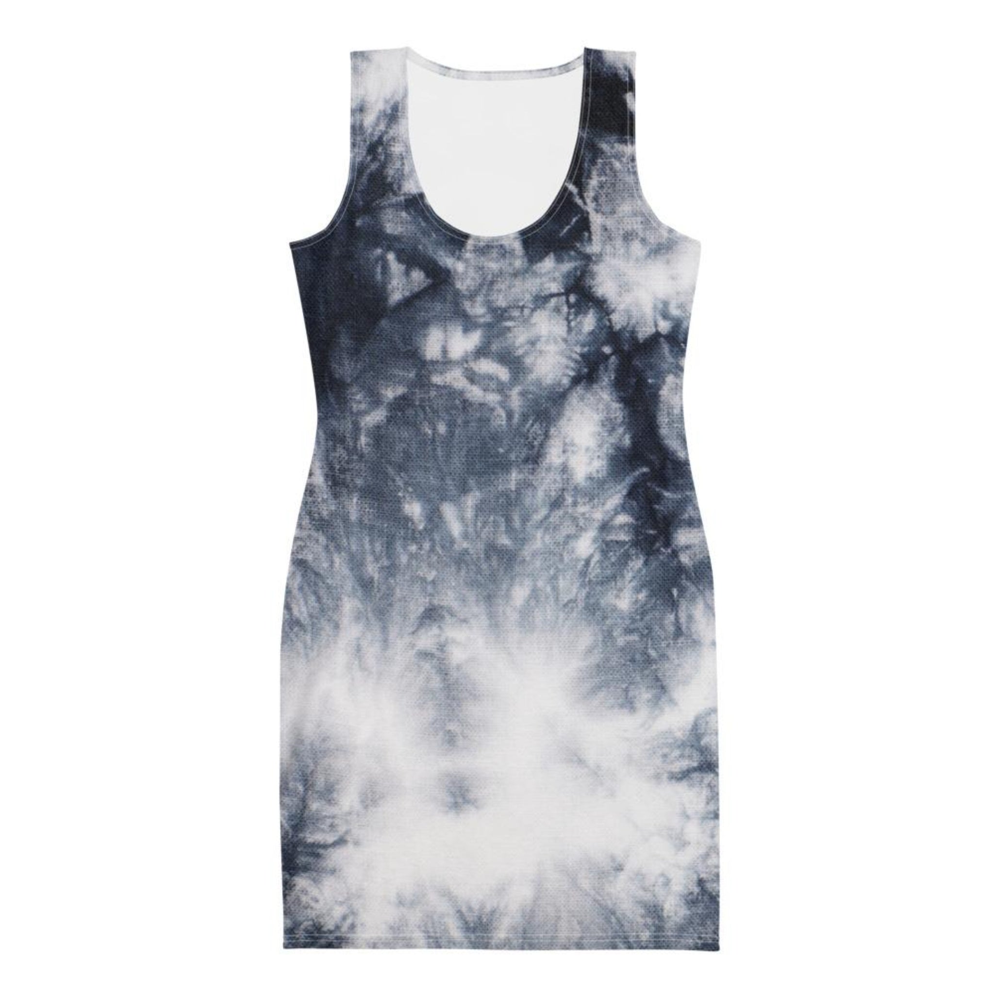 Cloudy Daze Tie Dye Bodycon Dress