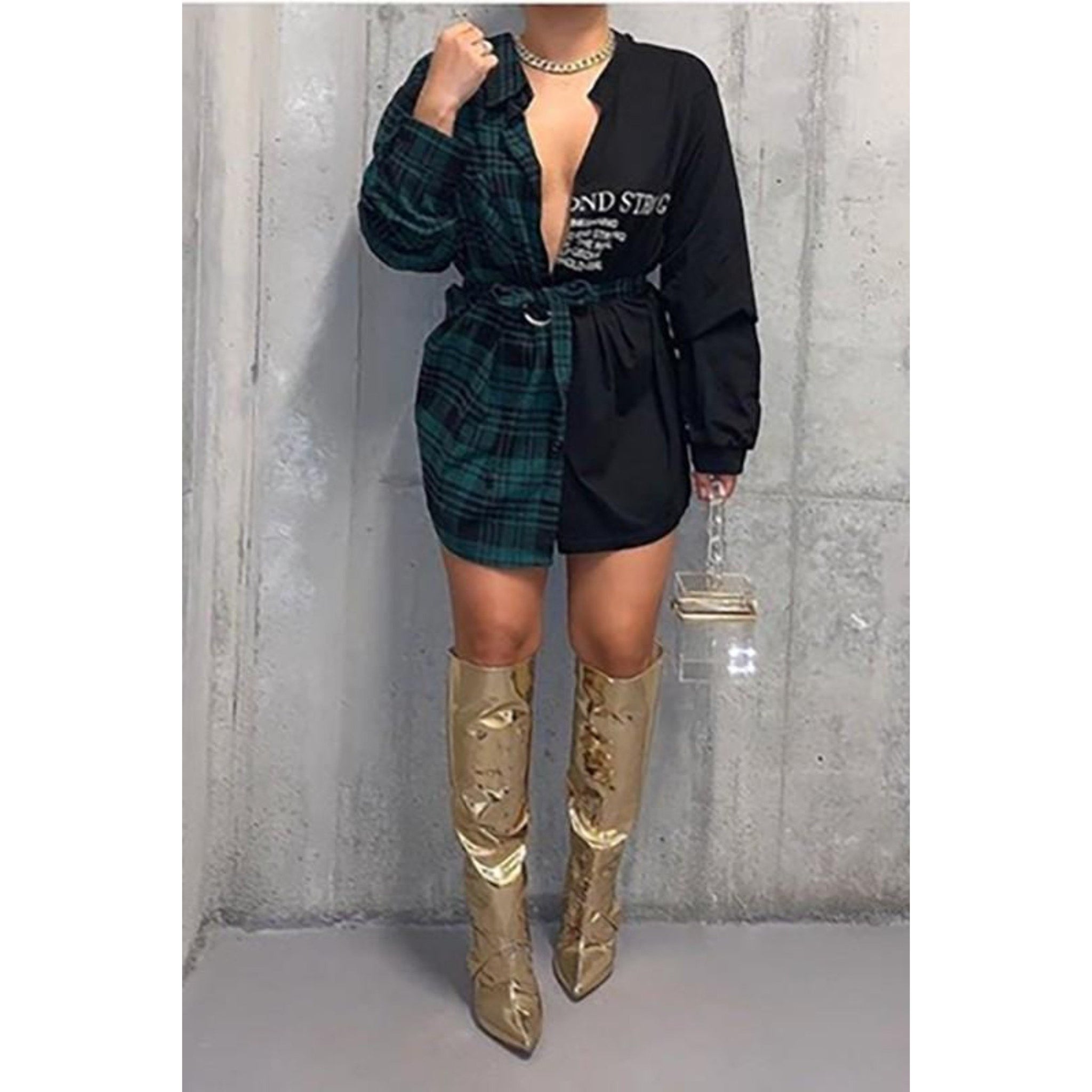 Gemini Shirt Dress