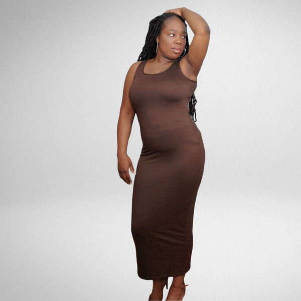 Snatched Bodycon Maxi Dress